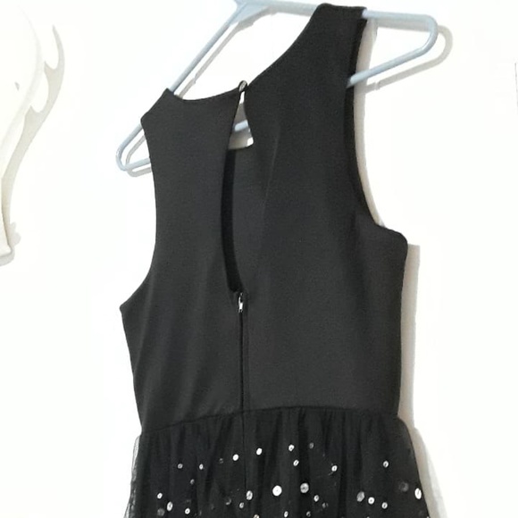 Emerald Sundae Black Sleeveless Dress Size 9 - Picture 3 of 8